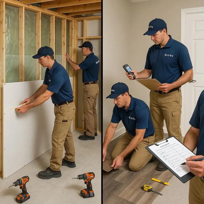 Repairs and Reconstruction process in Morris Plains, NJ