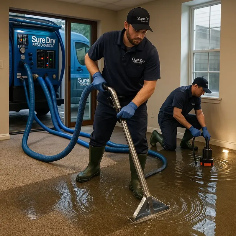 Water Extraction and Removal process in Morris Plains, NJ